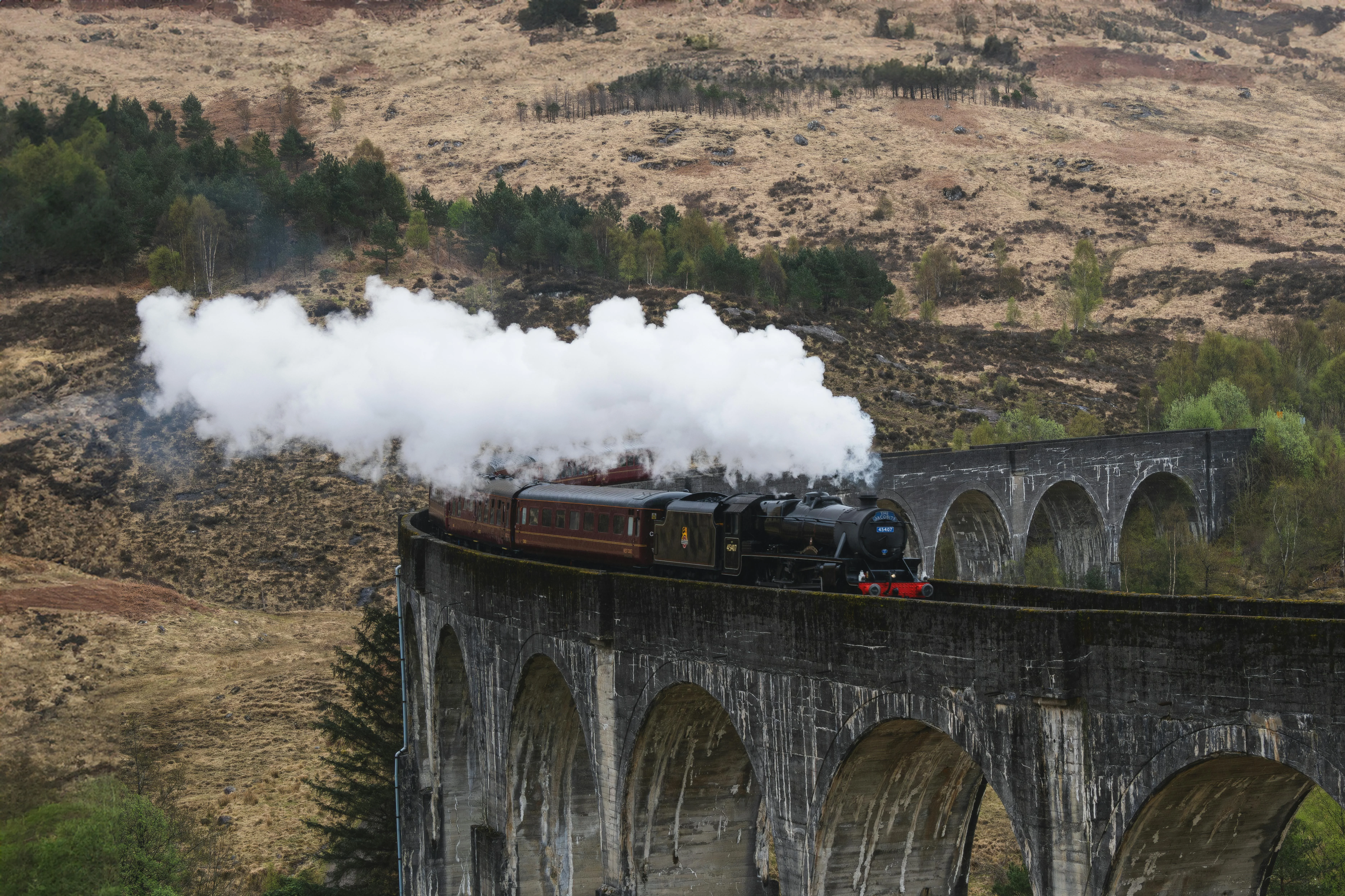 Glenfinnan Viaduct — the Harry Potter bridge in the Scottish Highlands